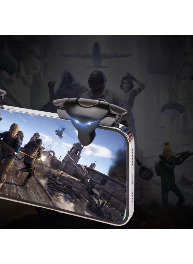 Mobile Game Controller Physical Button Alloy E-sports Gaming Triggers - Image 2