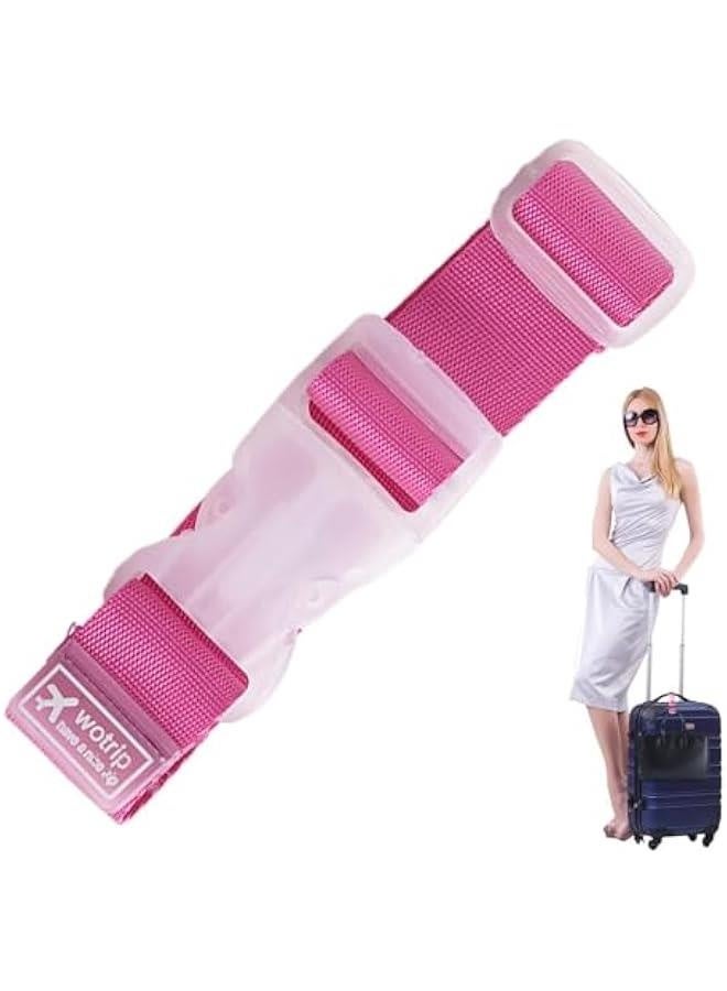 Bag Luggage Strap - Adjustable Luggage Belts | Non Slip Bag Straps Luggage | Hands Jacket Gripper with Buckle | Quick Release Travel Strap Luggage Carry Clip Buckle for Luggages Extra Bags Campin - Image 5