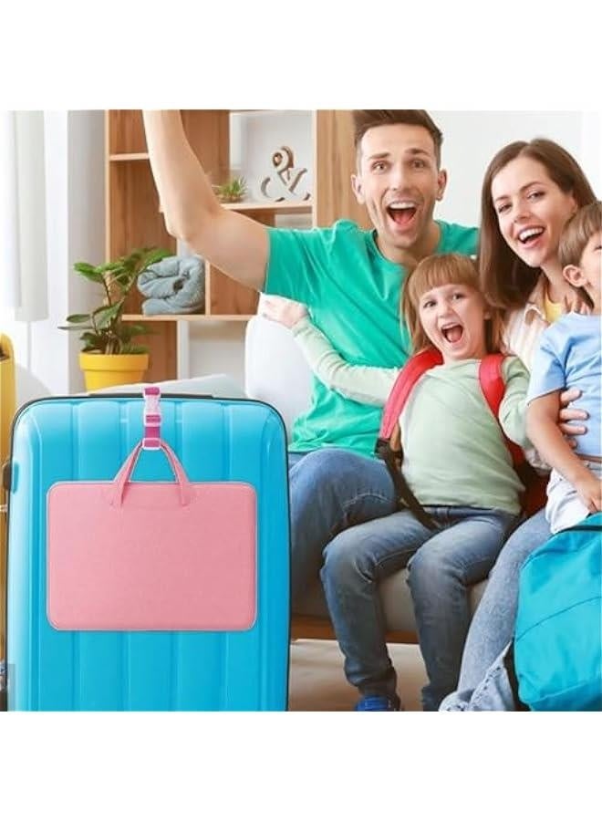 Bag Luggage Strap - Adjustable Luggage Belts | Non Slip Bag Straps Luggage | Hands Jacket Gripper with Buckle | Quick Release Travel Strap Luggage Carry Clip Buckle for Luggages Extra Bags Campin - Image 3