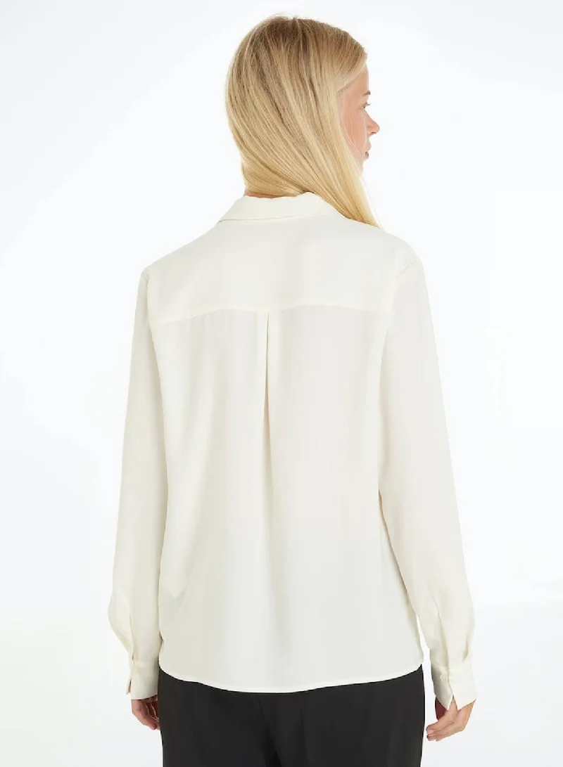 CALVIN KLEIN Long Sleeve Blouse