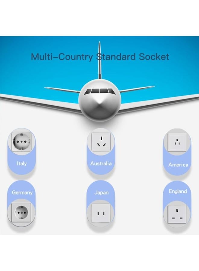 يسيدو قابس محول سفر عالمي متعدد الوظائف من Yesido MC-09 (أسود) - Image 4