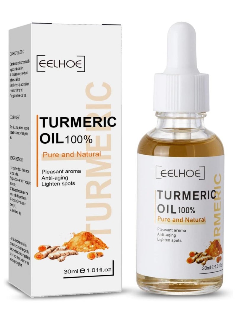 EELHOE Turmeric Essential Oil Skin-moisturizing Repair Serum Natural Aromatherapy Plant Therapy Topical Use - Image 1