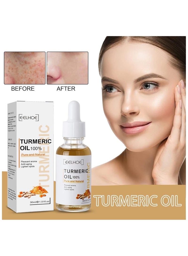 EELHOE Turmeric Essential Oil Skin-moisturizing Repair Serum Natural Aromatherapy Plant Therapy Topical Use - Image 2