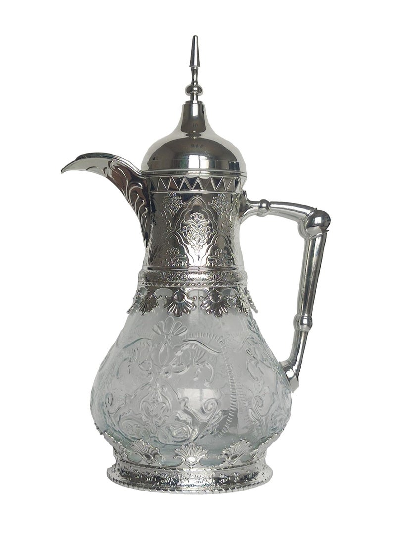 1.6L Handheld Cold Water Pitcher - Juice,Beverage,Coffee Glass Pitcher  - Image 1