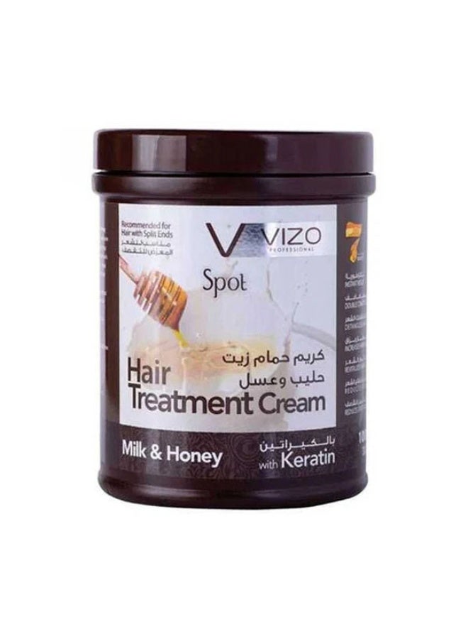 Vizo Sensia Milk & Honey Keratin Hair Treatment Cream 1000ml