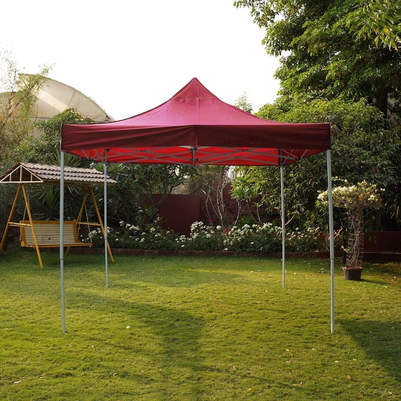 RAHAS 10X10 feet Heavy Duty Pop Up Foldable Canopy Tent with 4 Side Open Gazebo Tent for Outdoor GardenEvent Picnic Lawn Terrace Promotional Multicolour - Image 5