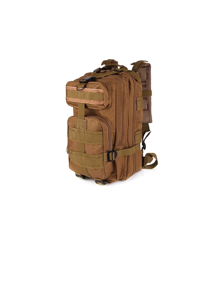Multi-Compartment Outdoor Daypack Fits Tablet Adjustable Straps Hiking Travel Backpac - Image 1