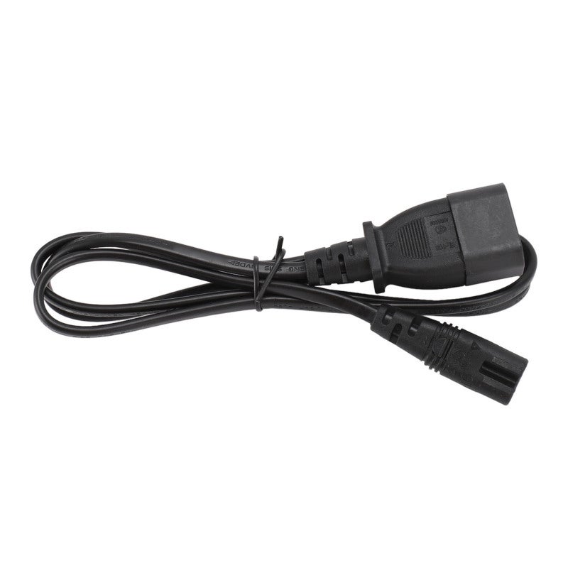 IEC320 C14 to C7 Power Cord 1M 10A 2500W - Adapter Cable for Laptop Monitor Printer - Male to Female Cable for Home Office - Image 2
