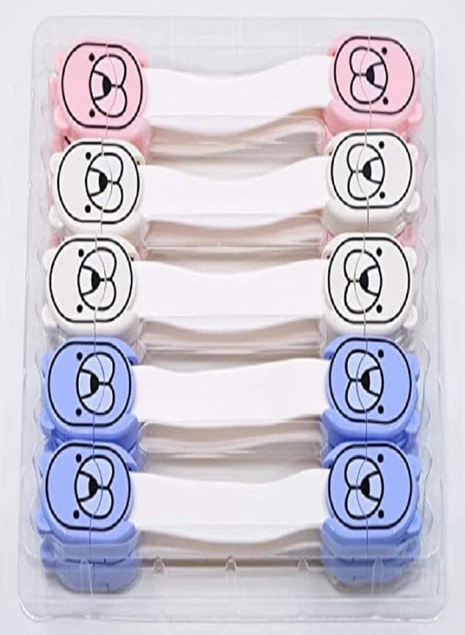 Prostuff.in أقفال أمان للأطفال من Prostuff.in، خزائن مقاومة للأطفال، خزائن ملابس، أدراج، خزائن ملابس، مزاليج أبواب، أبواب خزائن، خزائن، ثلاجات، لون أزرق، قطعتان - Image 5
