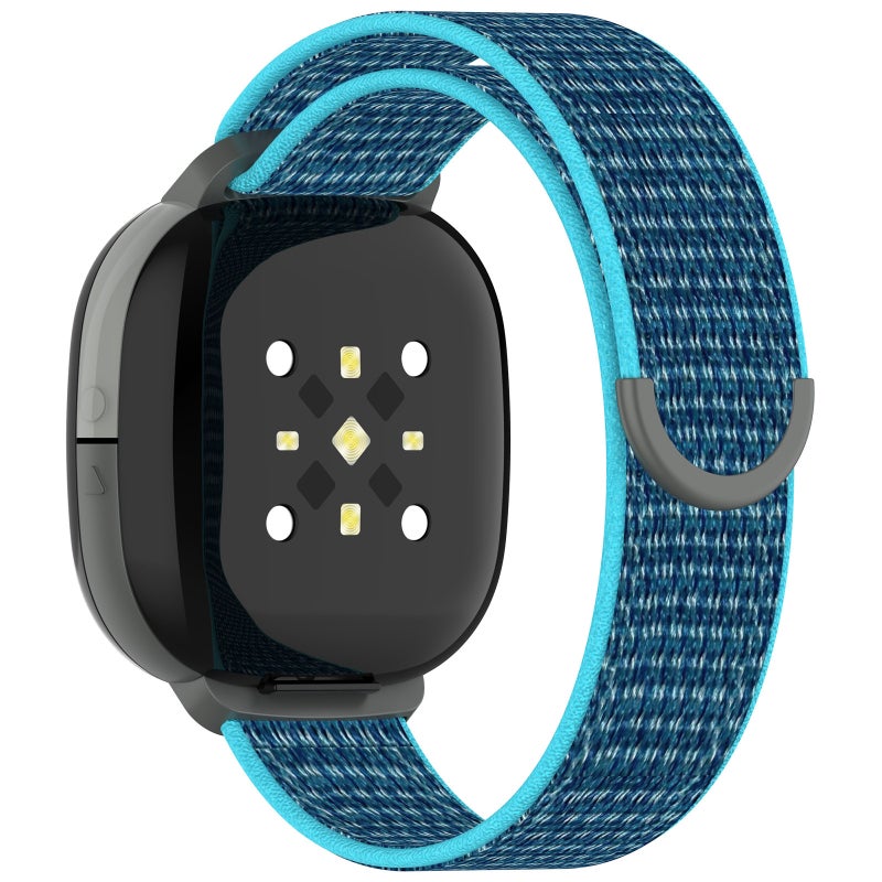 إيروريكس سوار ساعة Fitbit Ace Lte المصنوع من النايلون (أزرق داكن) - Image 2