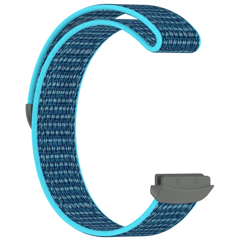 إيروريكس سوار ساعة Fitbit Ace Lte المصنوع من النايلون (أزرق داكن) - Image 3