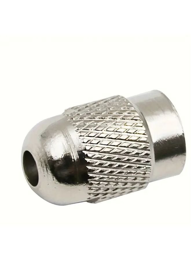 2pc Silver Copper Nut 10pc Copper Core Heavy Duty Electric Drill Chuck Metal Construction Multi Functional For Grinding Polishing - Image 4