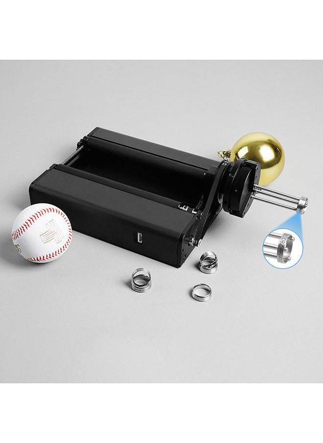 Two Trees TR2 PRO 4in1 Y-axis Rotary Roller Multifunctional Laser Engraver Attachment Use for Column Cylinder Bottle Cans Rings Engraving  - Image 2