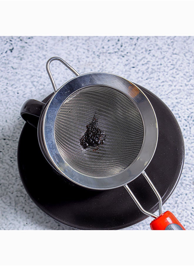 DELCASA Delcasa 10cm Strainer, Stainless Steel Tea Strainer, DC2502  - Image 1