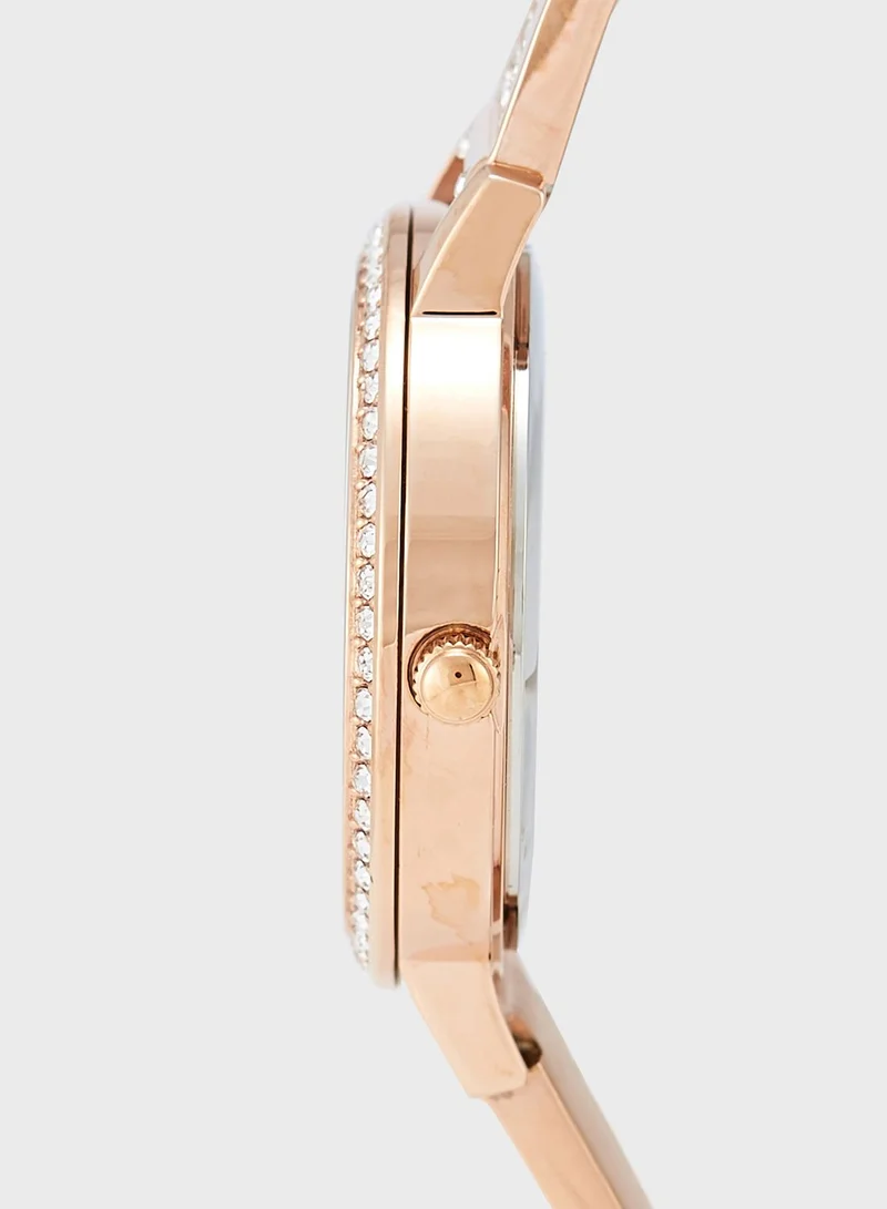 GUESS Tri Luxe Analog Watch