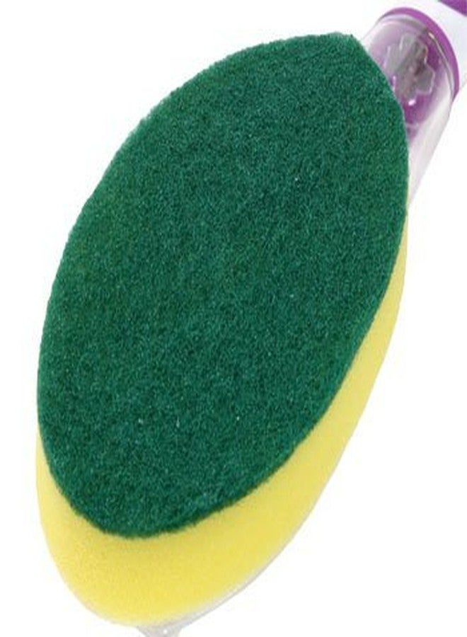 Scrub Buddies Scrub Sponge with Soap-Dispensing Handle - Image 2