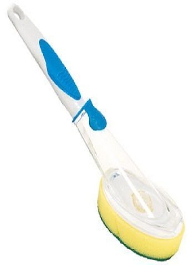 Scrub Buddies Scrub Sponge with Soap-Dispensing Handle - Image 3
