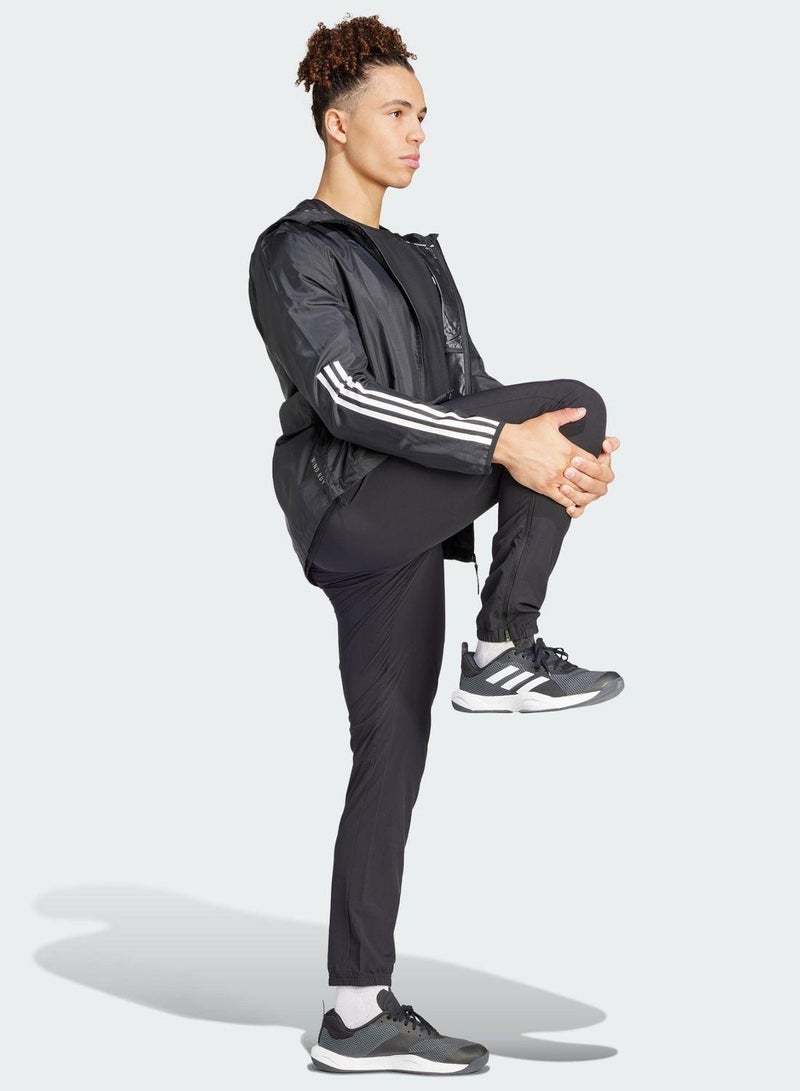 اديداس تيشيرتات جري أو تي آر بي تي أسود للرجال مقاس - Image 5