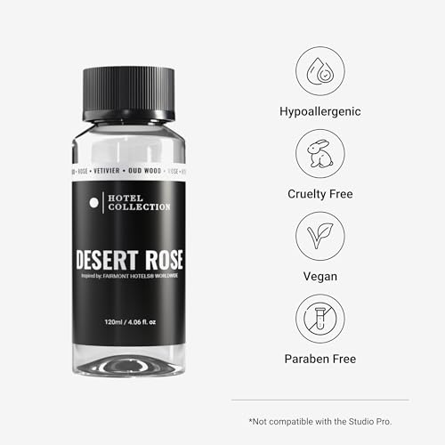 AROMA360 Hotel Collection Diffuser Oil - Desert Rose - Aromatherapy Essential Fragrance Oil - Floral Rose, Sweet Praline, Wood & Vetiver - 120mL 4.1 Fl oz - Image 2