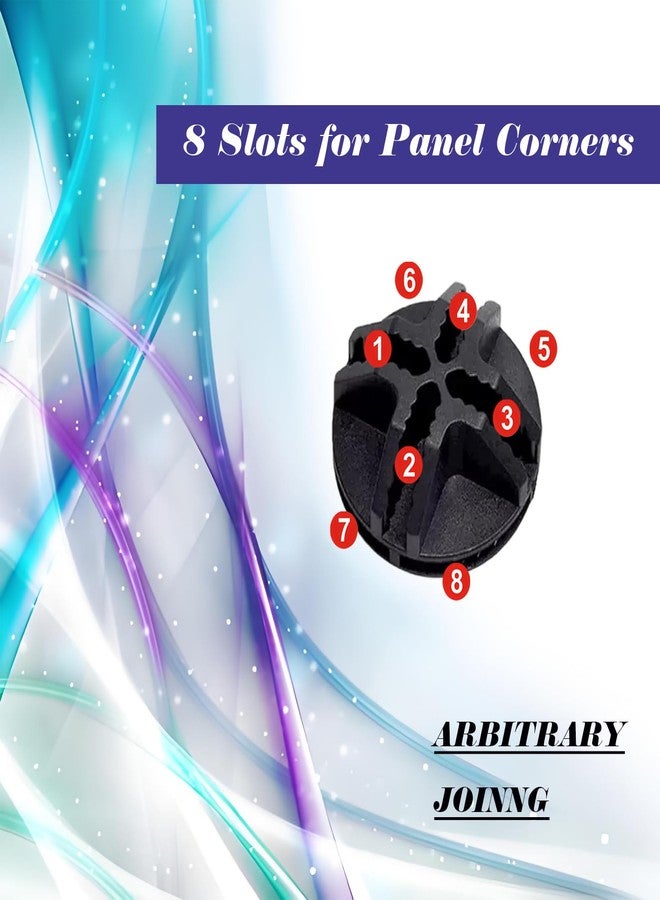 Anphly Special Clips for Combination Storage Cabinets，Wire Cube Organizer,Wall Cabinet Spacing, Used for Storing Wires and Cables,32PCS - Image 3