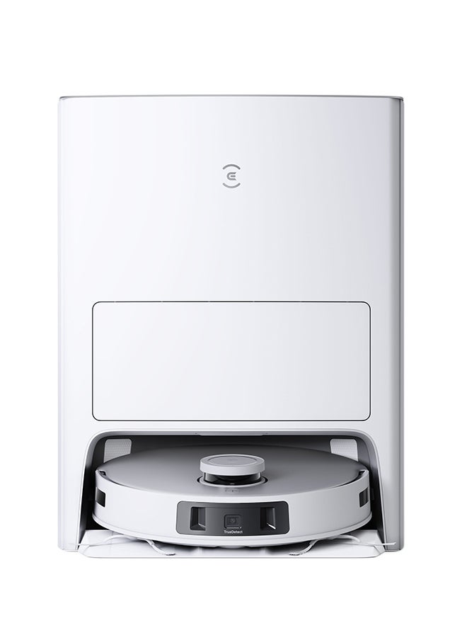 إيكوفاكس مكنسة وممسحة روبوت T20 Omni، ممسحة تغسل بالماء الساخن وذات تفريغ ذاتي وتجفف بالهواء، شفط 6000 باسكال، ممسحة OZMO Turbo الدوارة مع رفع تلقائي، قادرة على تجنب العوائق، بمساعد صوت YIKO 4 لتر 54W DLX23 أبيض - Image 1