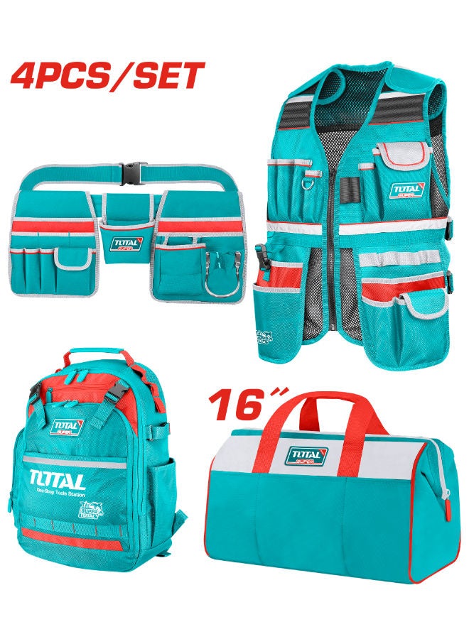 4 Pcs Tool Bag Set TOS230912