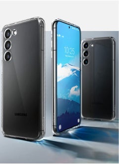 Spigen غطاء حماية فائق الهجين لهاتف سامسونج جالاكسي S23 - شفاف كريستالي  - Image 3