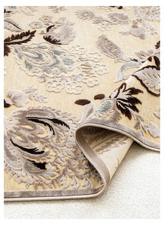 KNOT HOME Argento Cream 3115F 600 x 385 cm Carpet Knot Home Designer Rug for Bedroom Living Dining Room Office Soft Non-slip Area Textile Decor  - Image 4
