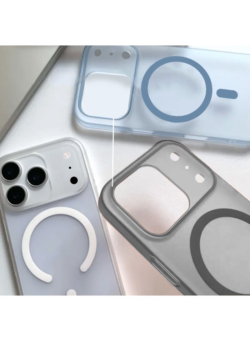 Techie iPhone 17 Pro Magnetic Case – Luxury Ultra-Thin Matte Translucent PC Hard Cover | MagSafe Compatible | Anti-Fingerprint, Slim, Shock-Resistant, Wireless Charging Ready - Image 4