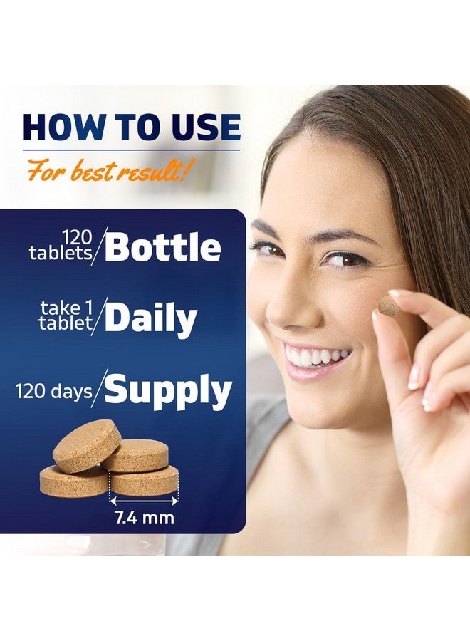 Vitamatic Carbonyl Iron 65 mg with Vitamin C - Gentle Iron Supplement for Energy & Immune Support - High Absorption - 120 Tablets - Image 3