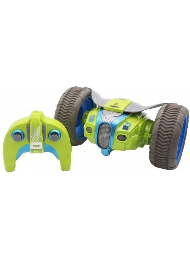 RW RC Stunt Car 1:12 Scale 2.4GHz Remote Control Car with 360° Flips, Double-Sided Driving, 3.7V Rechargeable Battery, High-Speed Off-Road Stunt Vehicle for Kids 6+ - Image 2