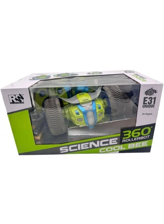 RW RC Stunt Car 1:12 Scale 2.4GHz Remote Control Car with 360° Flips, Double-Sided Driving, 3.7V Rechargeable Battery, High-Speed Off-Road Stunt Vehicle for Kids 6+ - Image 3