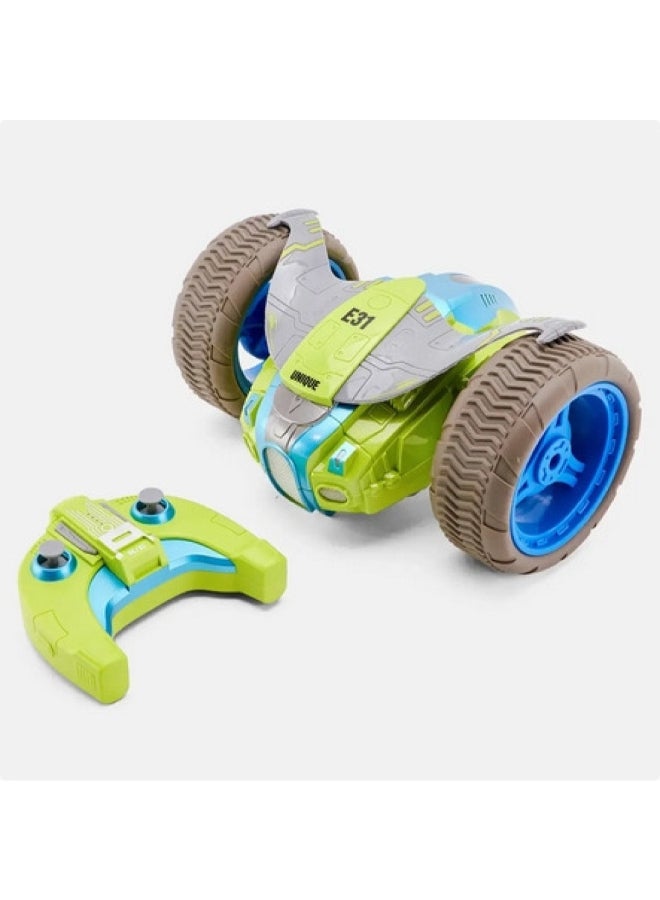RW RC Stunt Car 1:12 Scale 2.4GHz Remote Control Car with 360° Flips, Double-Sided Driving, 3.7V Rechargeable Battery, High-Speed Off-Road Stunt Vehicle for Kids 6+ - Image 1