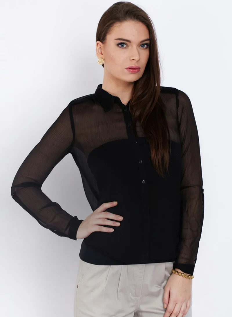 VERO MODA Zena Ls Topnfsi Top