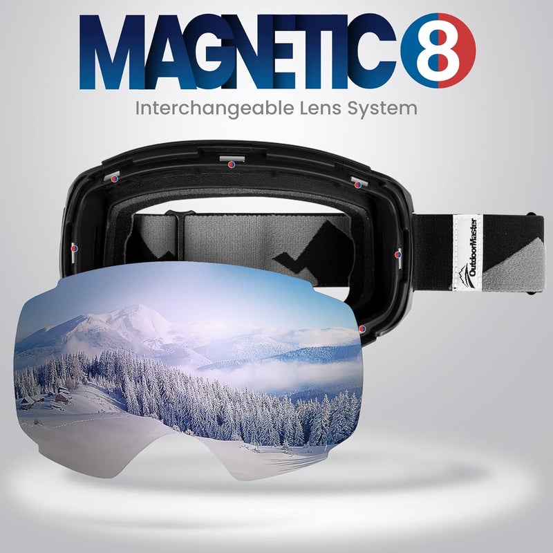 OutdoorMaster Ski Goggles PRO Replacement Lens - 20+ Choices - Image 2