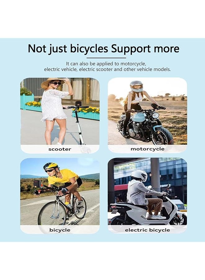 erorex - Compact Music Player Bluetooth Speaker Lightweight Portable Speaker Bike Mounted Music Device Memory Card Music Player Pocket Hiking Music Player Outdoor Riding Fixed Stand Speaker - Image 1