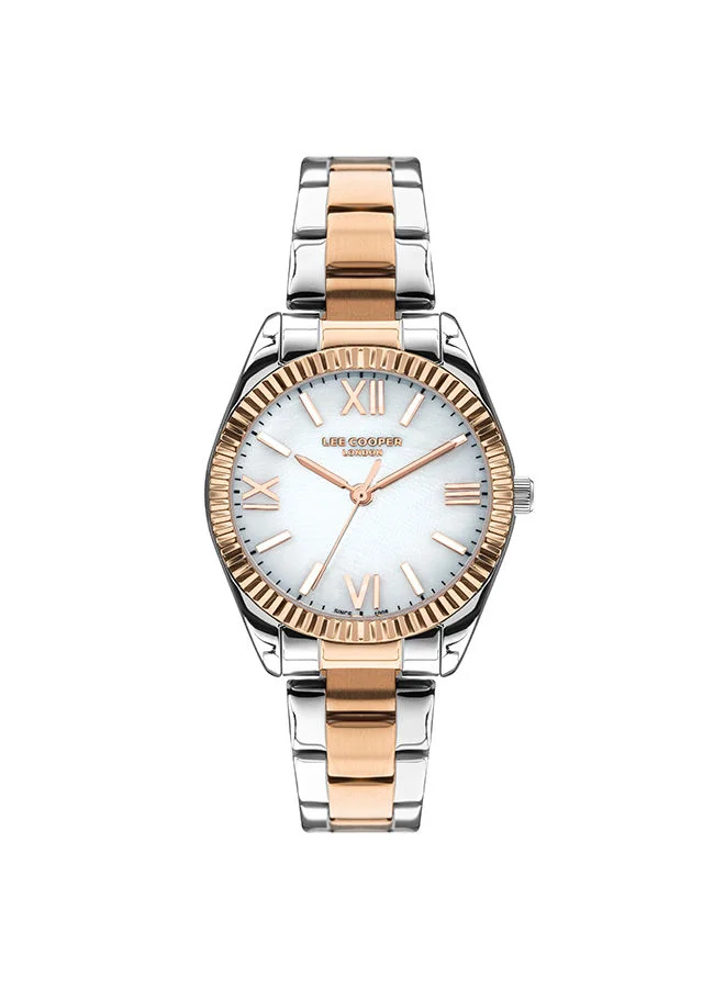 Lee Cooper Women Analog Tonneau Metal Wrist Watch LC07459.520