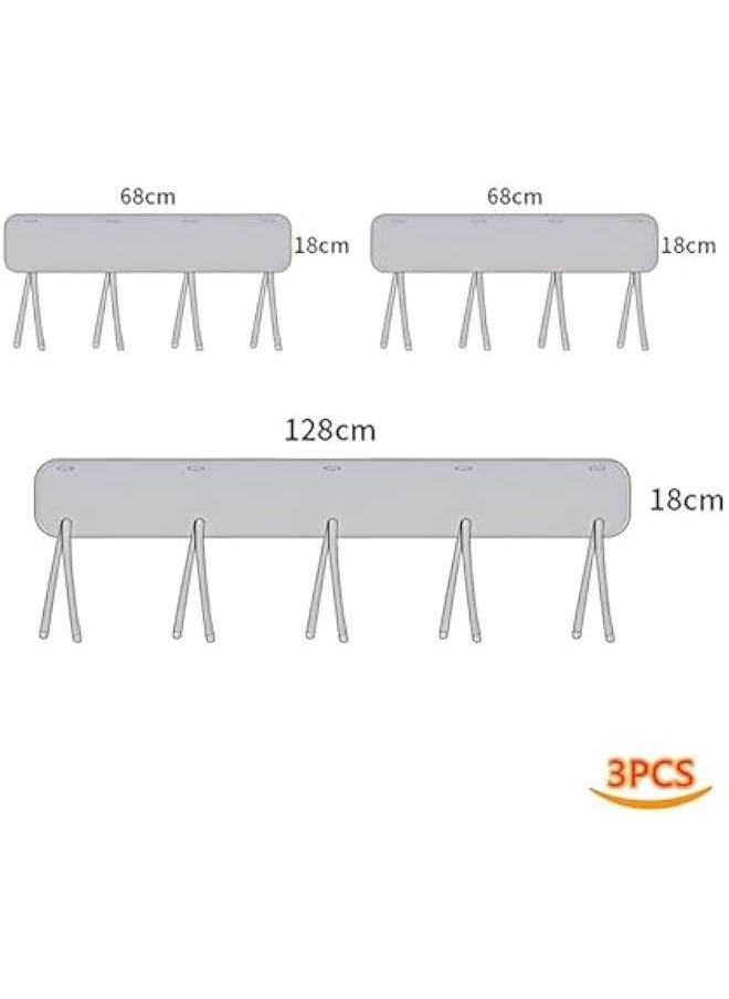 Beauenty 3Pcs Crib Rail Cover,Baby Bed Soft Edge Protector,Anti-Collision Strip Corner Cover For Child Bed Protection,Wrap Bed Rails,Crib Rail Edge Protector, Bed Guard Rail For Toddlers Boys Girls  - Image 2