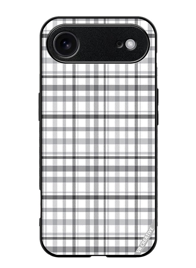 VR CREATIVE Protective Case Cover For Apple iPhone 17 Air Checks Design Multicolour