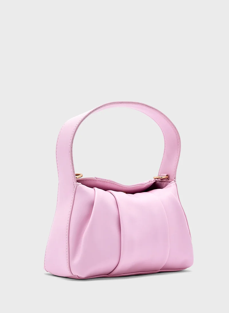 جينجر Ruched Bag