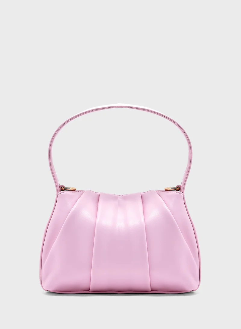 جينجر Ruched Bag