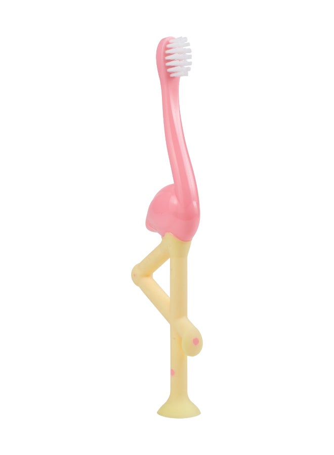 Dr. Brown’s Flamingo Designed Toothbrush - Image 1