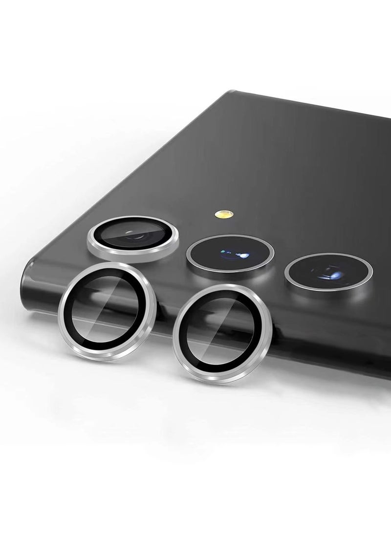 Lens protection film HD CD pattern for SAMSUNG Galaxy S24 ultra ,Silver - Image 3