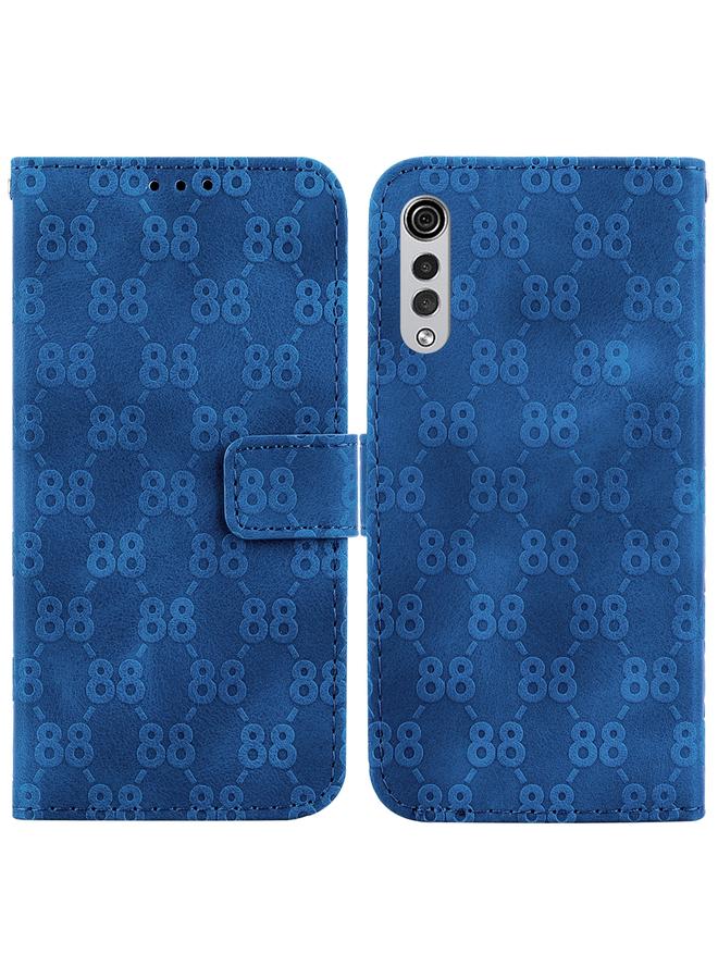 S-TOP Case For LG Velvet 4G / 5G / G9 Double 8-shaped Embossed Leather Phone Case - Image 1