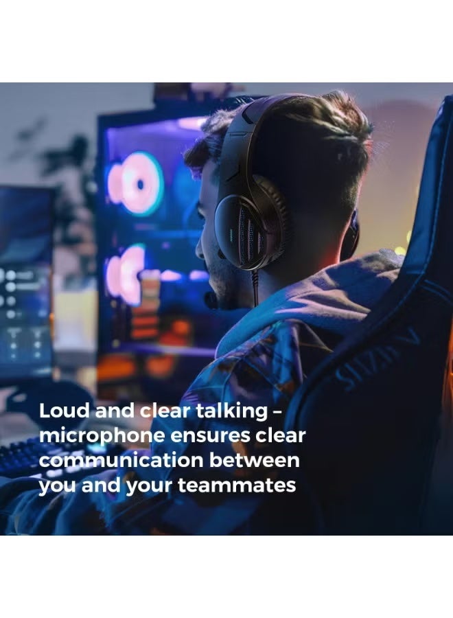 جوي روم سماعة الألعاب JR-HG2، إلغاء الضوضاء، تصميم فوق الأذن - Image 4