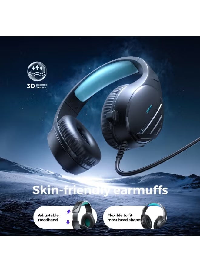 جوي روم سماعة الألعاب JR-HG2، إلغاء الضوضاء، تصميم فوق الأذن - Image 5