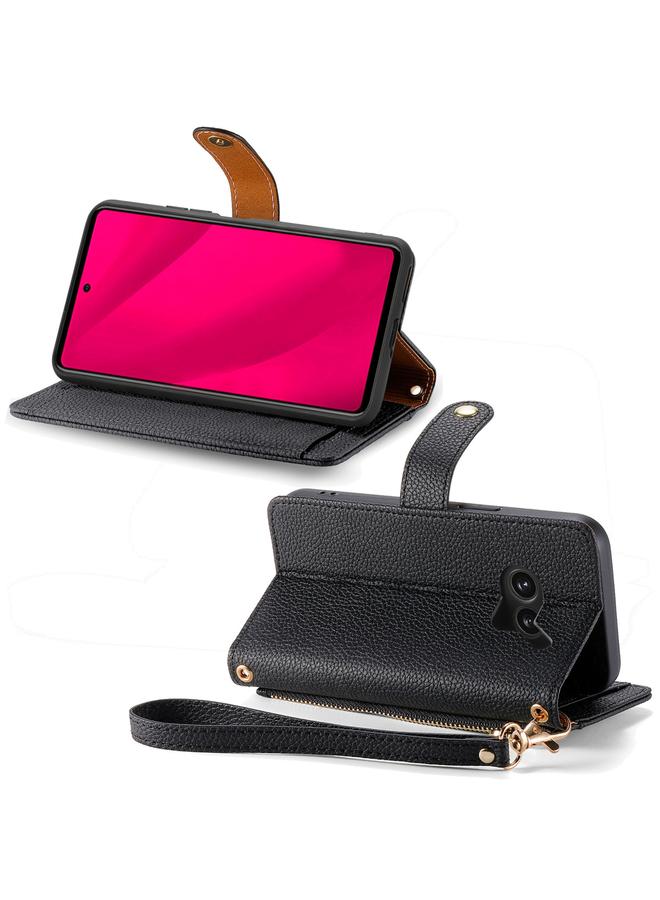 S-TOP Case For Nothing Phone 2a Plus Love Zipper Lanyard Leather Phone Case - Image 4