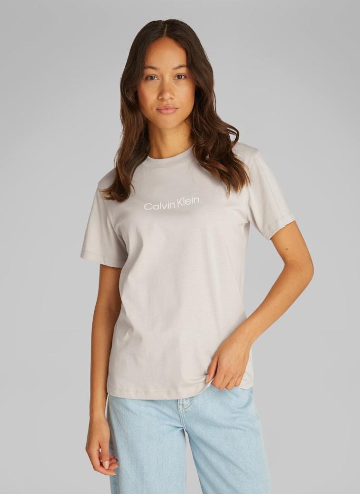 CALVIN KLEIN Logo Crew Neck T-Shirt  - Image 1