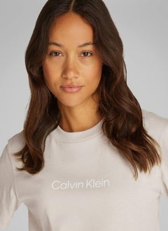 CALVIN KLEIN Logo Crew Neck T-Shirt  - Image 3