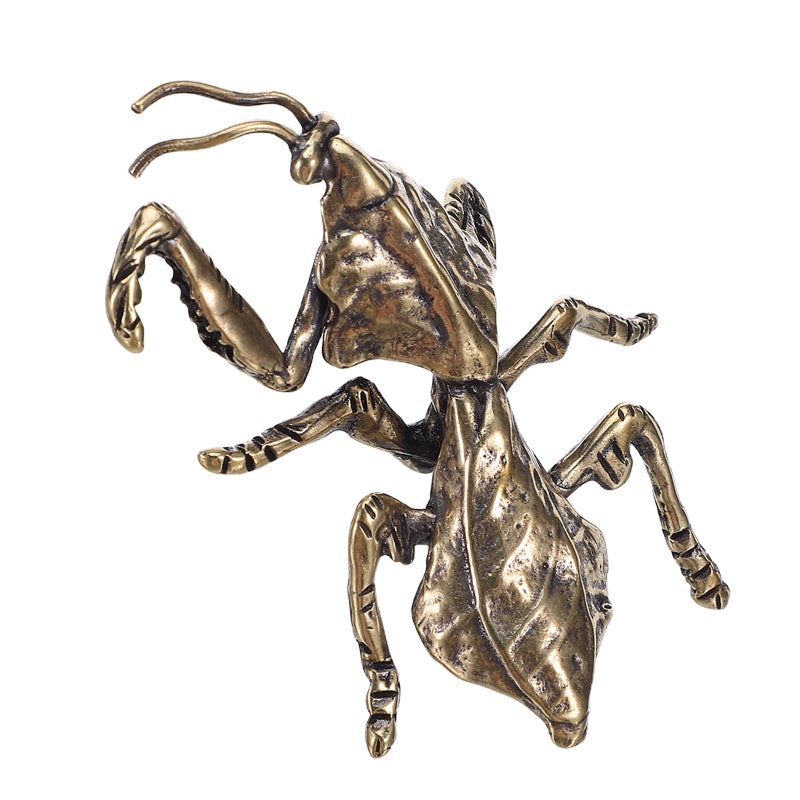 🏠 تمثال حشرة من النحاس الذهبي للديكور الفينج شوي للغرفة أو المكتب - Image 1